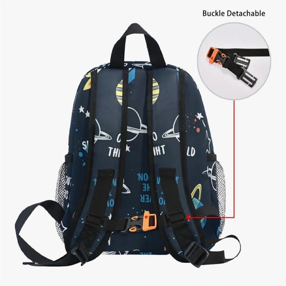Space-Themed Kids Backpack - Picture 11 of 12